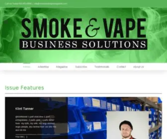 Smokeandvapemagazine.com(Smoke and Vape Business Solutions Magazine) Screenshot