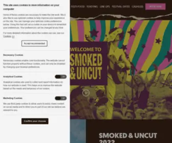 Smokedanduncut.com(Smoked & Uncut) Screenshot
