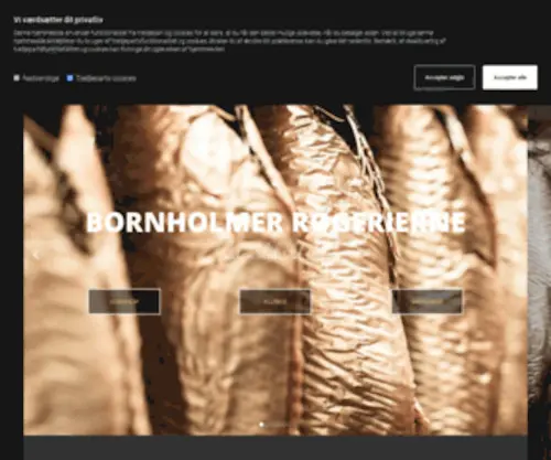 Smokedfish.dk(Bornholmer Røgerierne) Screenshot