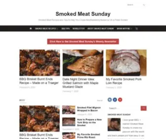 Smokedmeatsunday.com(Smoked Meat Sunday) Screenshot
