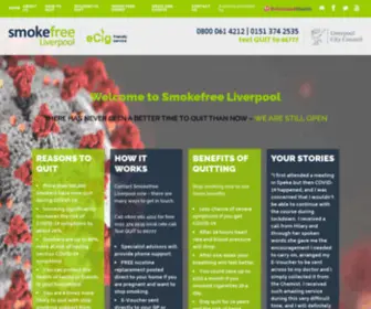 Smokefreeliverpool.co.uk(Smokefreelife Liverpool) Screenshot