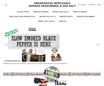 Smokehousesalt.com(Smokehouse Salt Co gourmet smoked spices and seasonings) Screenshot