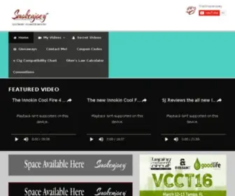 Smokenjoey.com(Electronic cigarette) Screenshot