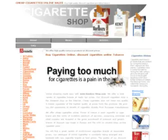 Smokes-Shop.com(Buy Cheap Cigarettes) Screenshot