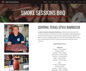 Smokesessionsbbq.com(Smoke Sessions Barbecue) Screenshot