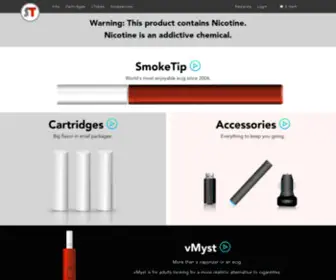 Smoketip.com(Electronic Cigarettes) Screenshot