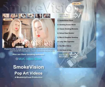 Smokevision.com(SmokeVision Christmas) Screenshot