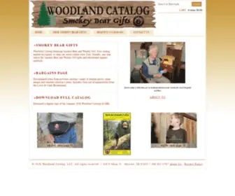 Smokeybeargifts.com(Smokey Bear and Woodsy Owl at Smokey Bear Gifts) Screenshot