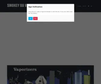 Smokeydavape.com(Smokey Da Vape) Screenshot