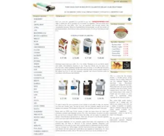 Smokinforfree.com(Cheap Smokes at) Screenshot