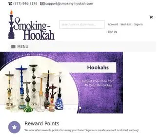 Smoking-Hookah.com(Buy Hookah) Screenshot