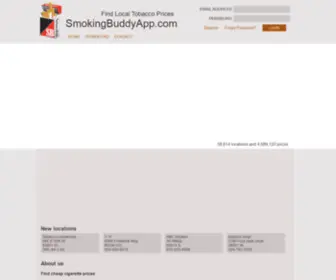 Smokingbuddyapp.com(The smoking buddy) Screenshot