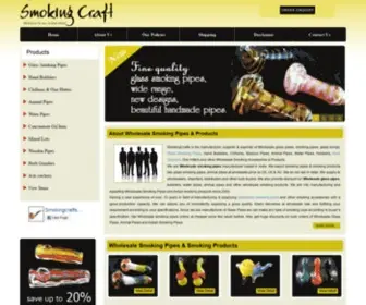 Smokingcrafts.com(Wholesale Smoking Pipes) Screenshot