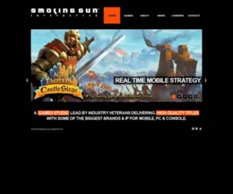 Smokingguninc.com(Smoking Gun Interactive) Screenshot