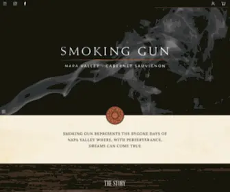 Smokinggunwines.com(Smokinggunwines) Screenshot