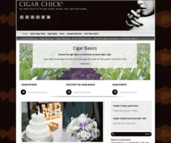 Smokinghotcigarchick.com(Upcoming Events) Screenshot