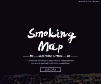 Smokingmap.org(Smoking Map el mapa de los Buenos Humos) Screenshot