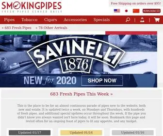 Smokingpipes.com(Tobacco Pipes) Screenshot