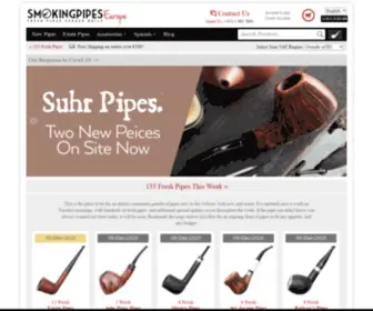 Smokingpipes.eu(Tobacco Pipes) Screenshot