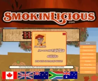 Smokinlicious.com(SmokinLicious® Gourmet cooking wood products the premier cooking wood company) Screenshot