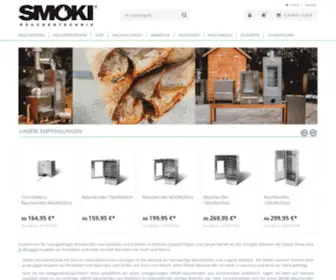 Smokiofen.de(SMOKI-Räuchertechnik) Screenshot