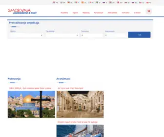 Smokvina.com(Smokvina accommodation & travel) Screenshot