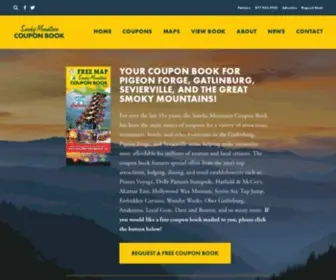 Smokymountaincouponbook.com(Smoky Mountain Coupon Book) Screenshot