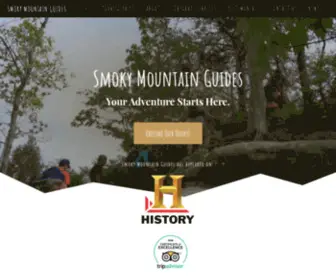 Smokymountainguides.com(Smoky Mountain Guides) Screenshot