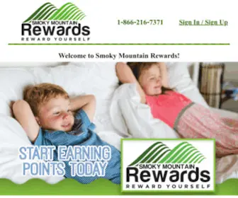 Smokymountainrewards.com(Smokymountainrewards) Screenshot