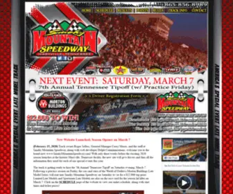 Smokymountainspeedway.com(Smoky Mountain Speedway) Screenshot