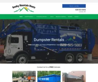 Smokymountainwaste.com(Smoky Mountain Waste LLC) Screenshot