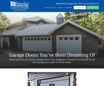 Smolardoors.com(Smolar Garage Doors) Screenshot