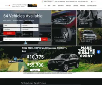 Smolichmotors.com(Lithia Dodge of Bend) Screenshot