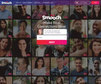 Smooch.com(Start a conversation for free today) Screenshot