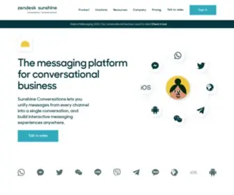 Smooch.io(Omnichannel messaging platform) Screenshot
