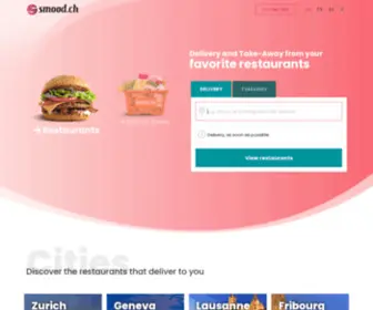 Smood2You.ch(Livraison Repas Geneve) Screenshot