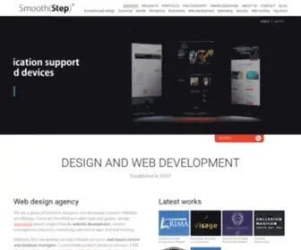 Smooth-Step.com(Web design services Marbella) Screenshot