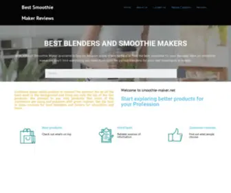 Smoothie-Maker.net(Top BlendersBest Smoothie Maker Reviews Best Smoothie Maker Reviews) Screenshot