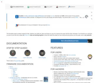 Smoothieware.org(KonsoleH) Screenshot