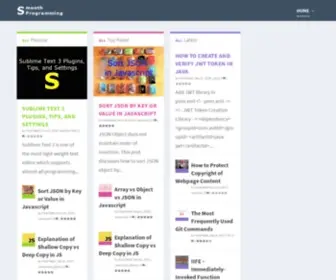 Smoothprogramming.com(Smooth Programming) Screenshot