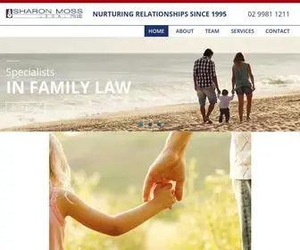 Smosslegal.com.au(Sharon Moss Legal) Screenshot