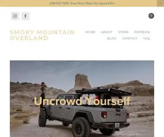 Smoverland.com(Smoky Mountain Overland) Screenshot