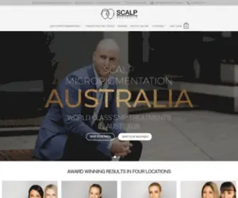 Smpaus.com.au(Scalp Micropigmentation Australia) Screenshot