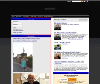 SMPD.net(San Marcos Police Officers' Association) Screenshot