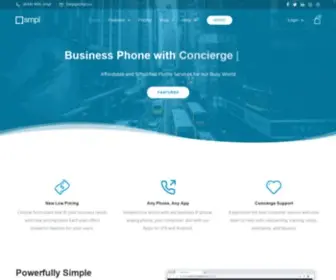 SMPL.co(Voice, network, meetings, and managed services) Screenshot