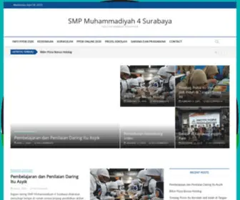 SMpmuh4SBY.com(SMP Muhammadiyah 4 Surabaya) Screenshot