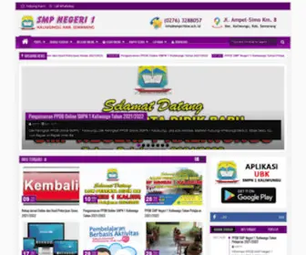 SMPN1Kaliwungu.sch.id(SMP Negeri 1 Kaliwungu) Screenshot