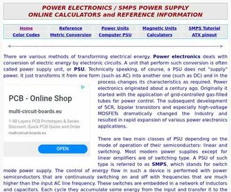 SMPspowersupply.com(SMPS Power Supply and Electronics) Screenshot