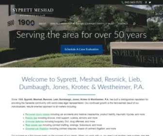 SMRL.com(SMRL Sarasota Area Attorney) Screenshot