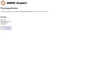 SMS-Expert.de(SMS mit Absender online versenden) Screenshot